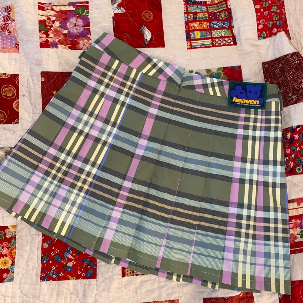 Heavn by Marc Jacobs plaid pleated skirt